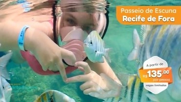 - Passeio de Escuna para Recife de Fora